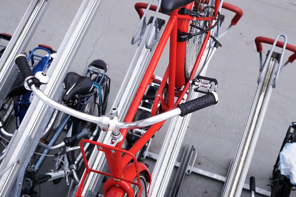 Indoor bicycle storage Indoor bicycle storage